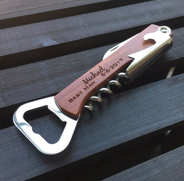 engraved gifts for men - engraved bottle opener