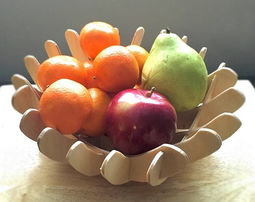small woodworking projects that sell - wooden fruit bowl