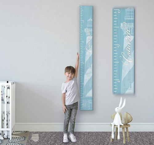 personalized gifts for kids - engraved growth chart ruler