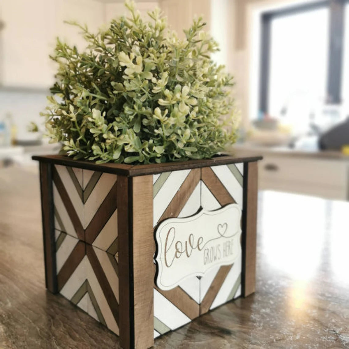 wood projects that sell - wooden planters