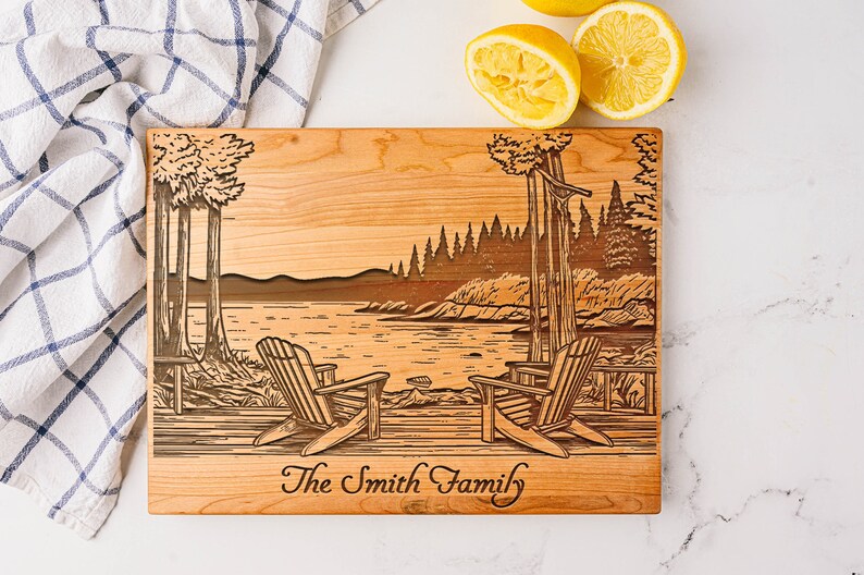 PYD Life Marble Wood Cheese Cutting Board 5.9 x 9.8 Square for xTool Laser Engraving Custom Designs Cake Fruits Vegetables Bread Serving Board for