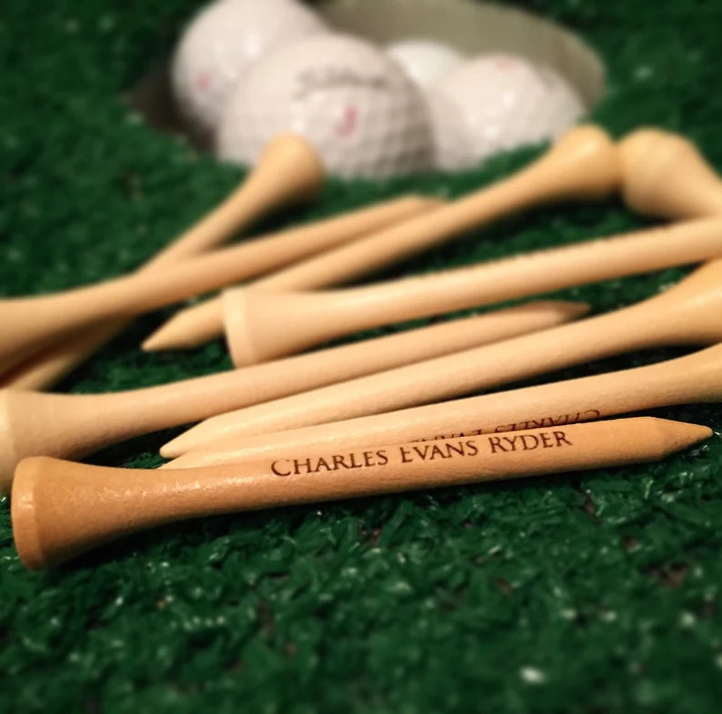 engraved father's day gifts - engraved golf tees