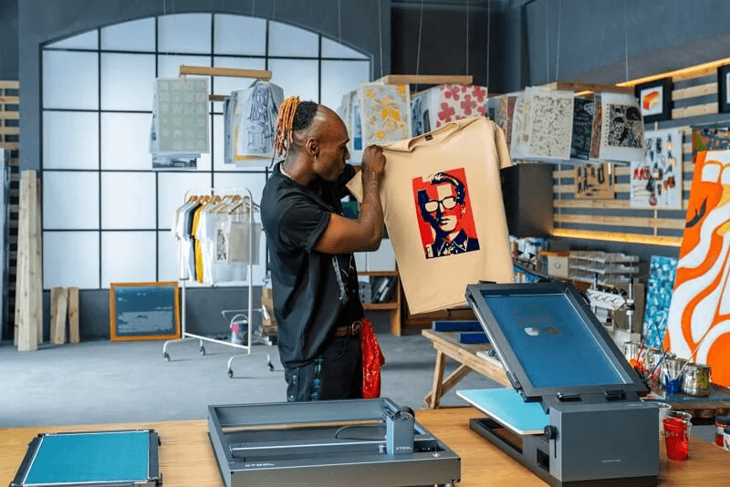 hobbies that make money: custom apparel making
