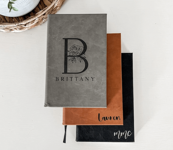 leather projects: journals