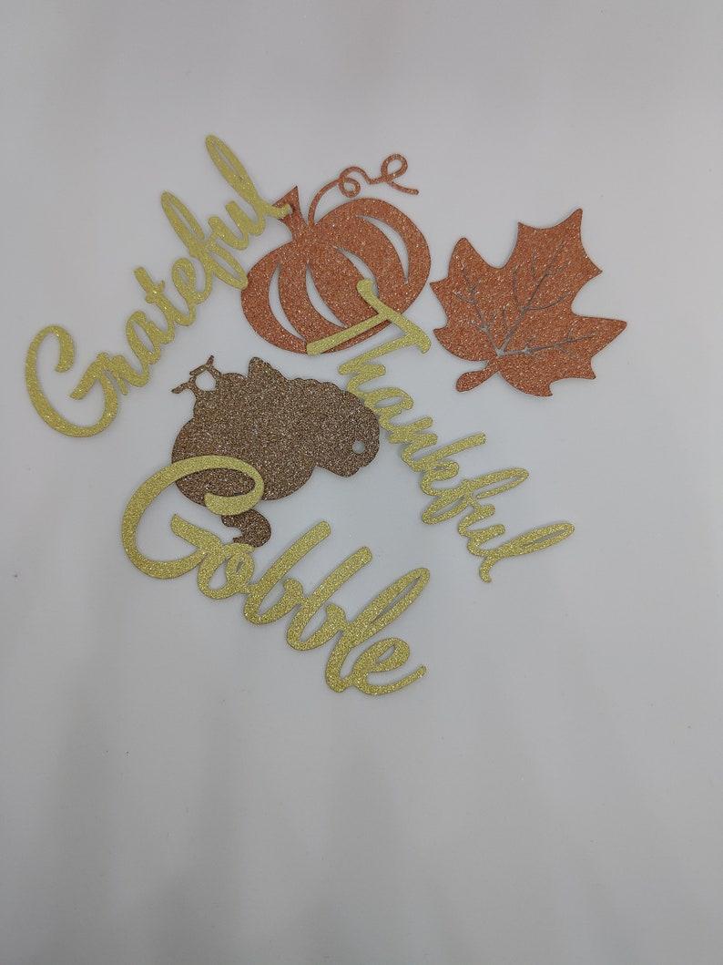 thanksgiving crafts: pumpkin and leaf confetti