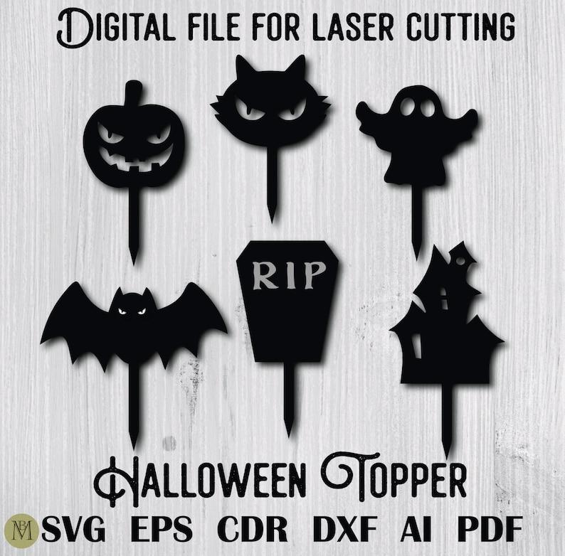 Halloween Leather Miniatures Set PDF & SVG Pattern Files For Cricut & Laser  Cutting - Tutorial Video 