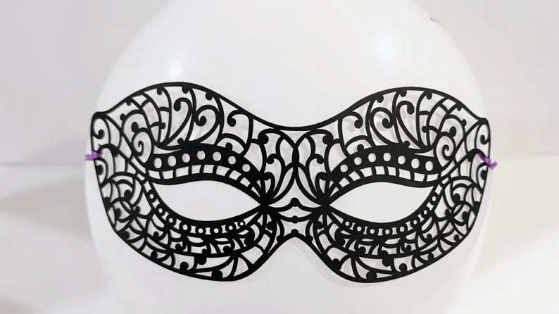 laser cut masquerade mask