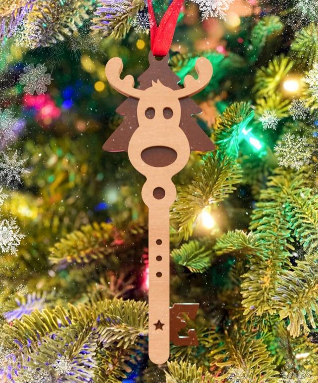 Personalized Gingerbread Home Christmas Ornament-wood, Laser Cut, Hand  Painted 