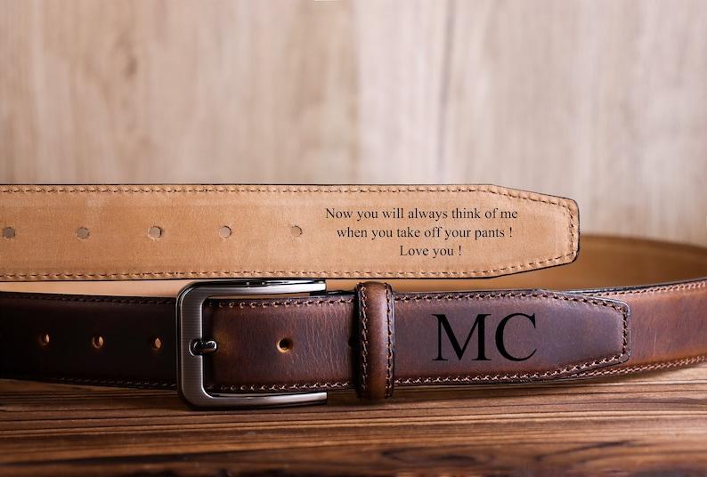 custom corporate gifts: customized leather belts