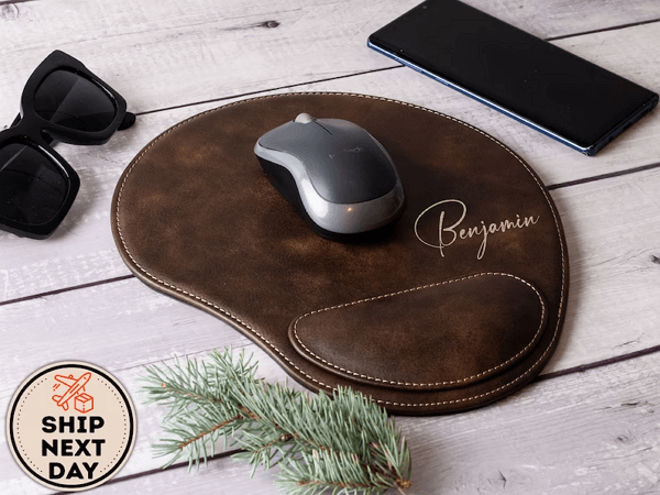 coworker Christmas gifts idea: customized mousepad