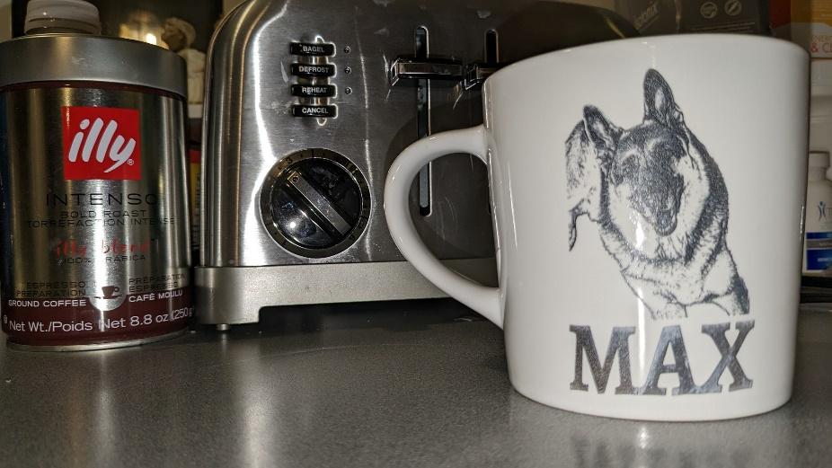 laser engraved ceramic mug