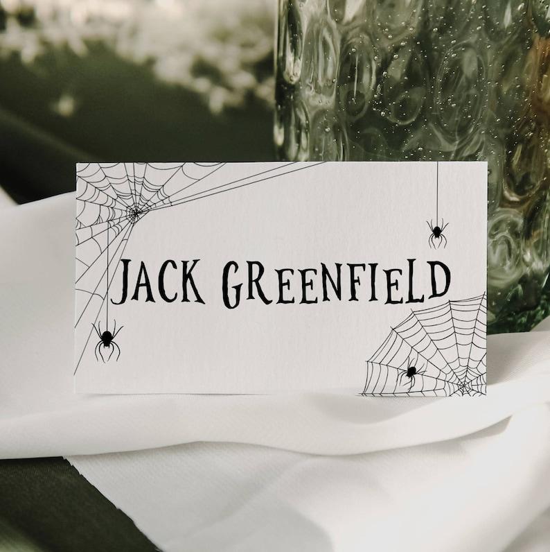 halloweenpaper crafts: personalized pace cards