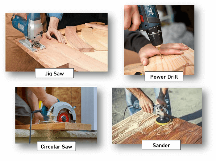 power woodworking tools