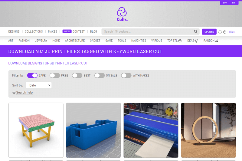 Free STL file Laser Tube Cover for the Bluff Packages of s K40 Laser  Cutters 👽・3D printer design to download・Cults