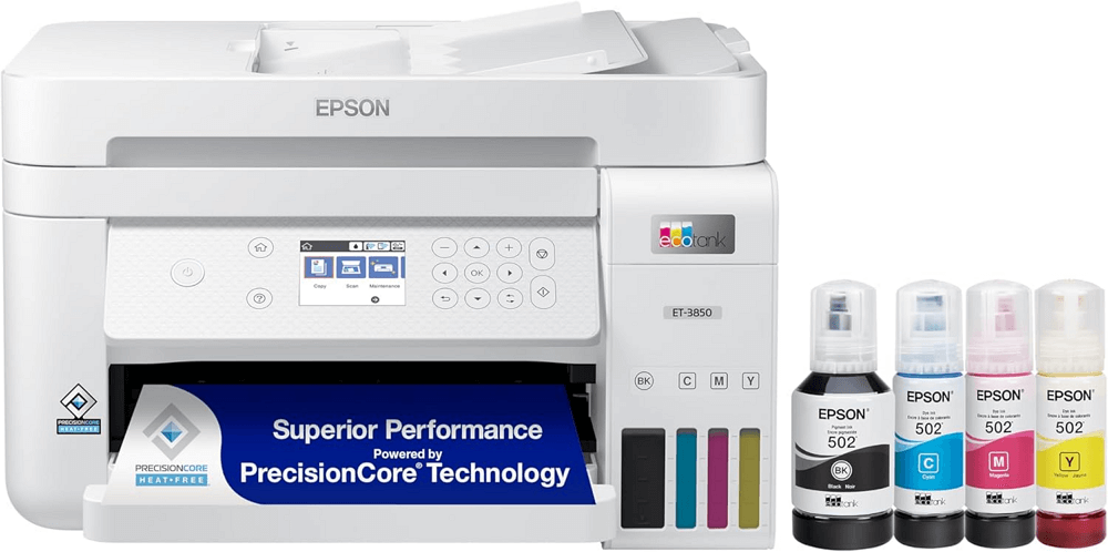 Epson Eco-Tank ET-3850 Printer