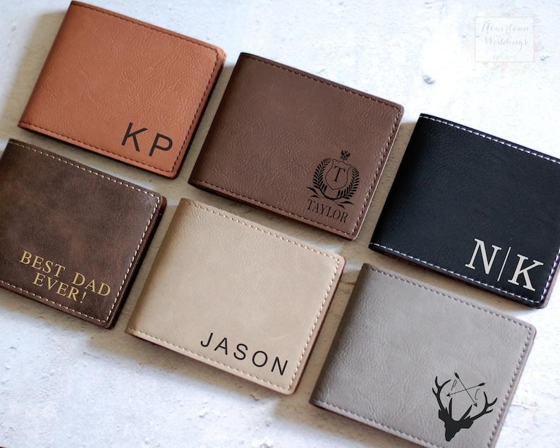 leather projects: personalized wallets