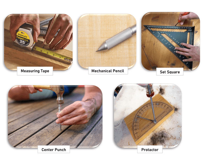 woodworking measuring and marking tools