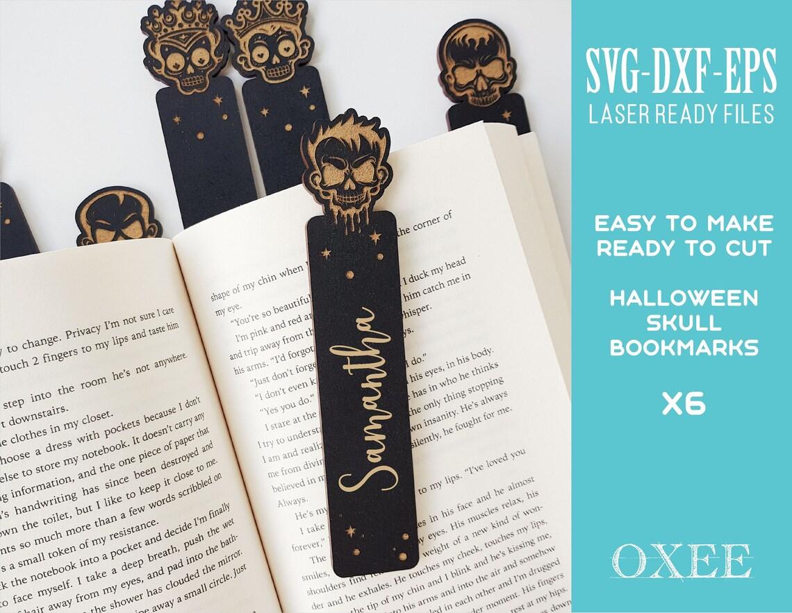 halloween crafts for adults: spooky bookmarks