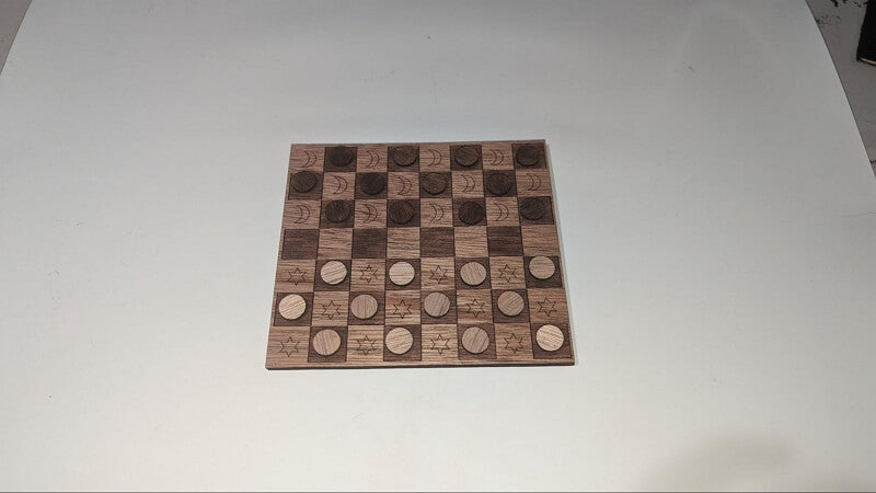 Board Game, Wood Game, Laser Cut File Graphic by