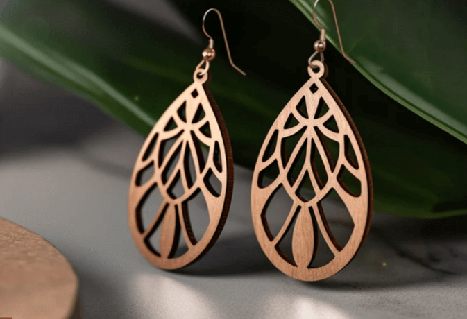 craft to make and sell: geometric earrings