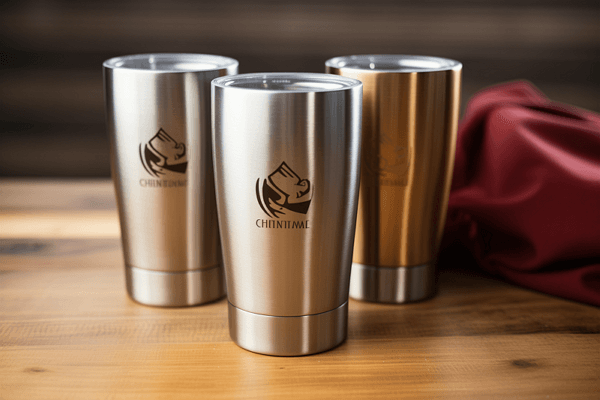 personalized office gifts: engraved tumblers