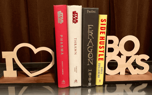 easy wood projects to sell - wooden bookends