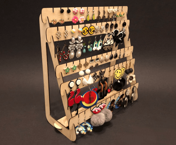 diy earring holder