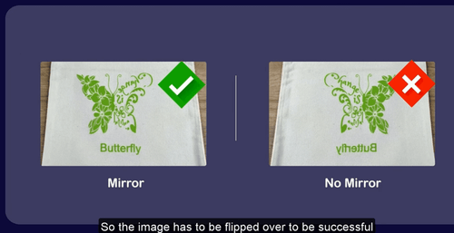 difference between mirroring and no mirroring