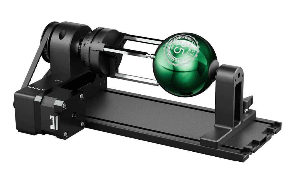 sphere rotary attachment for laser engraver