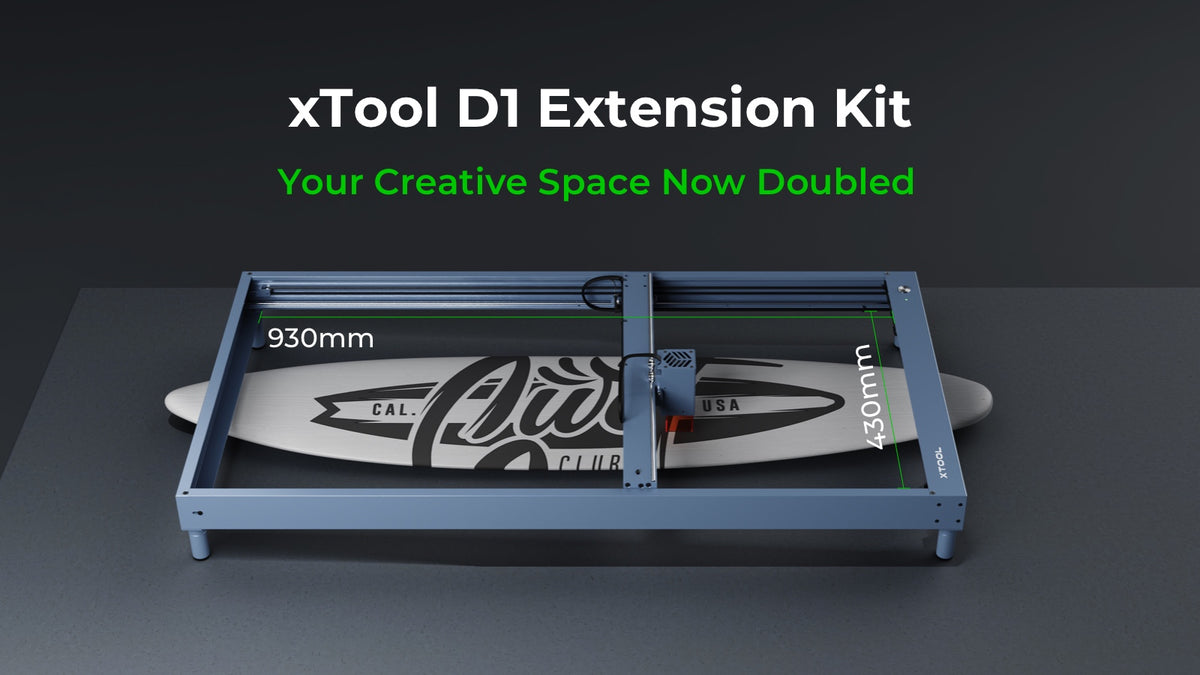xTool D1 PRO Extension Expansion Kit Red