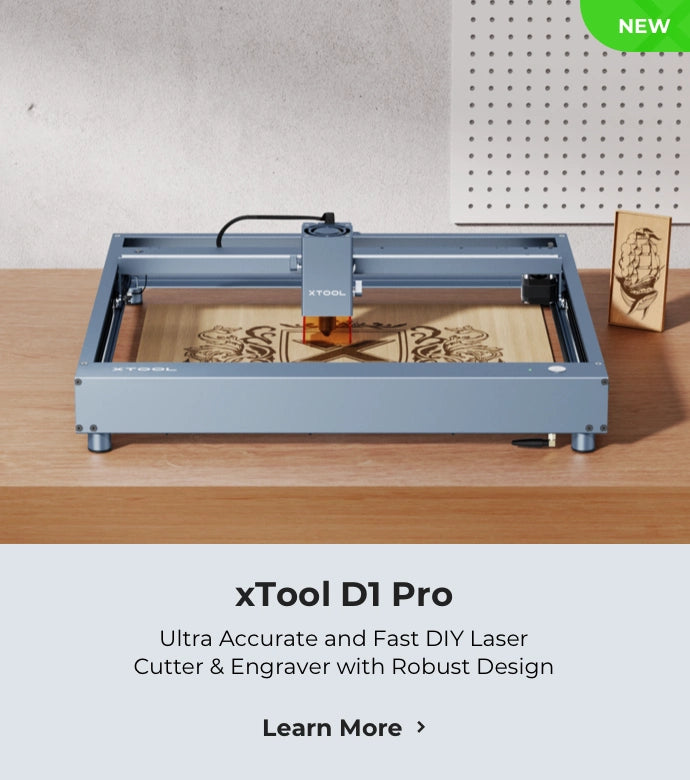 xTool D1: Higher Accuracy Diode DIY Laser Engraving & Cutting Machine