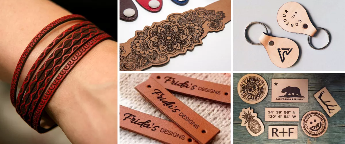 leather laser cutting and engraving projects