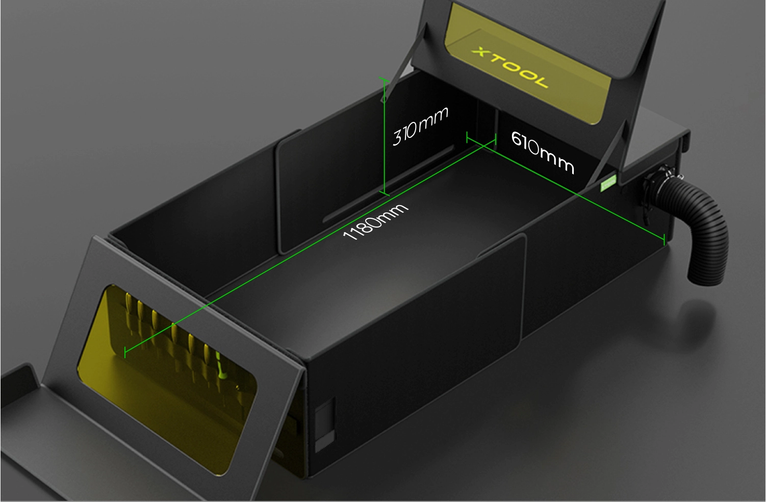 XTool D1 Pro Laser Enclosure V2 Kit