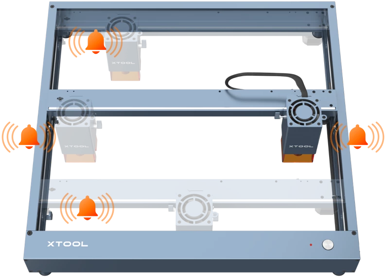 Marque Xtool, machine de découpe et de gravure laser - Transfer ID