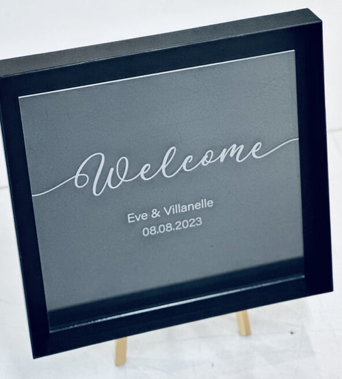 diy personalized wedding gift ideas - wedding sign