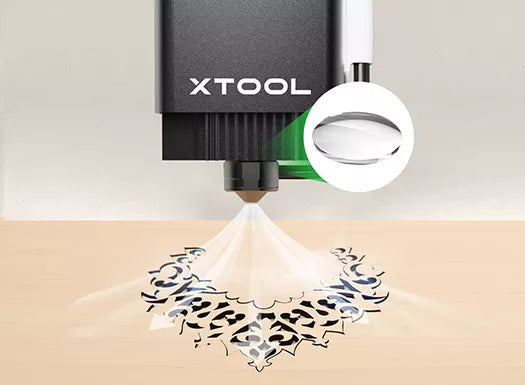 Pack xTool M1 10W découpe laser et purificateur d'air, équipement
