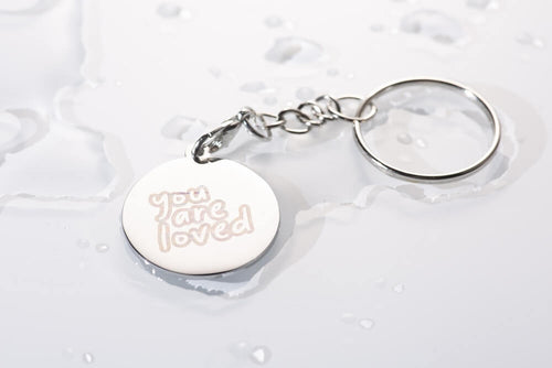 personalized engraved keychian for mom