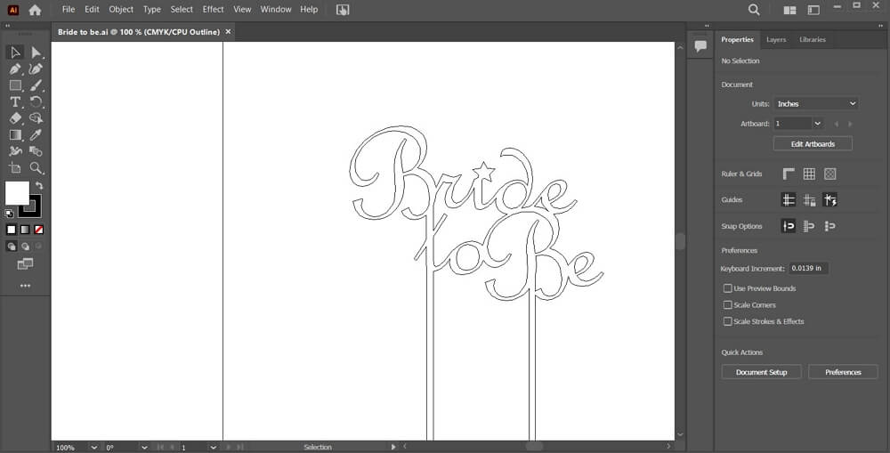 laser engraving and cutting design software: adobe illustrator