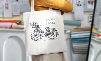 craft business ideas: custom canvas bag