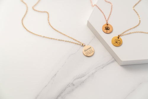 engraved metal jewelry made by a jewelry laser engraver