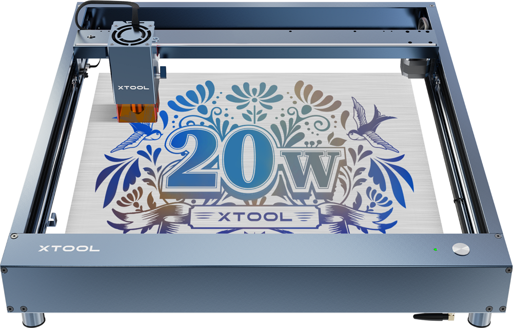  xTool S1 Laser Engraver, 20w Enclosed Diode Laser