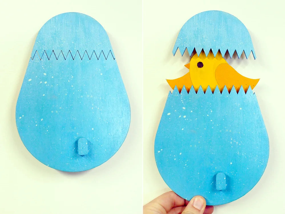 diy home decorating projects - Hatching Egg Coat Hook