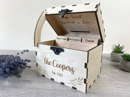 wooden anniversary gifts - wooden recipe box