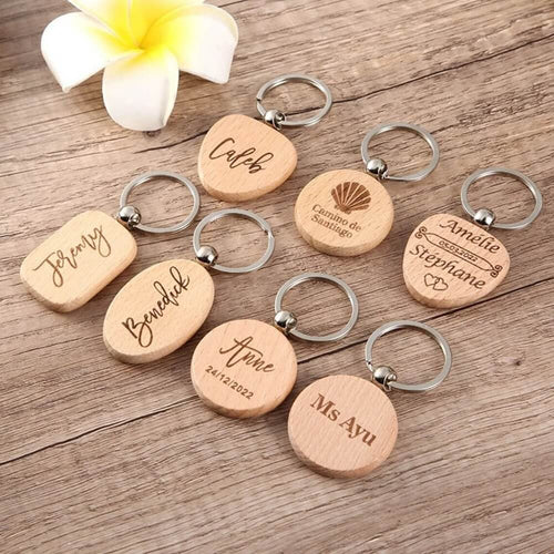 wood burning ideas - keychains