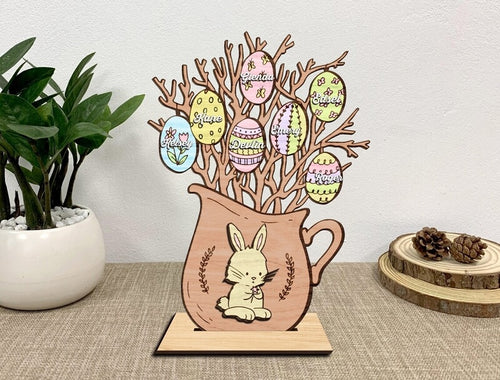 easter decor ideas - easter egg tree