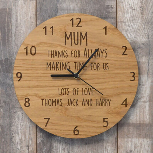 wood burning ideas - wall clocks