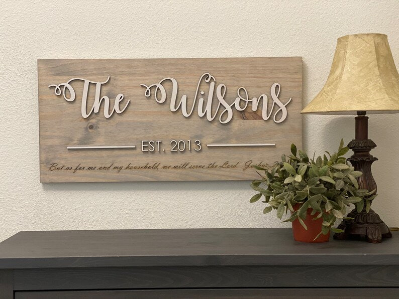laser cutter projects - entry way wall decor