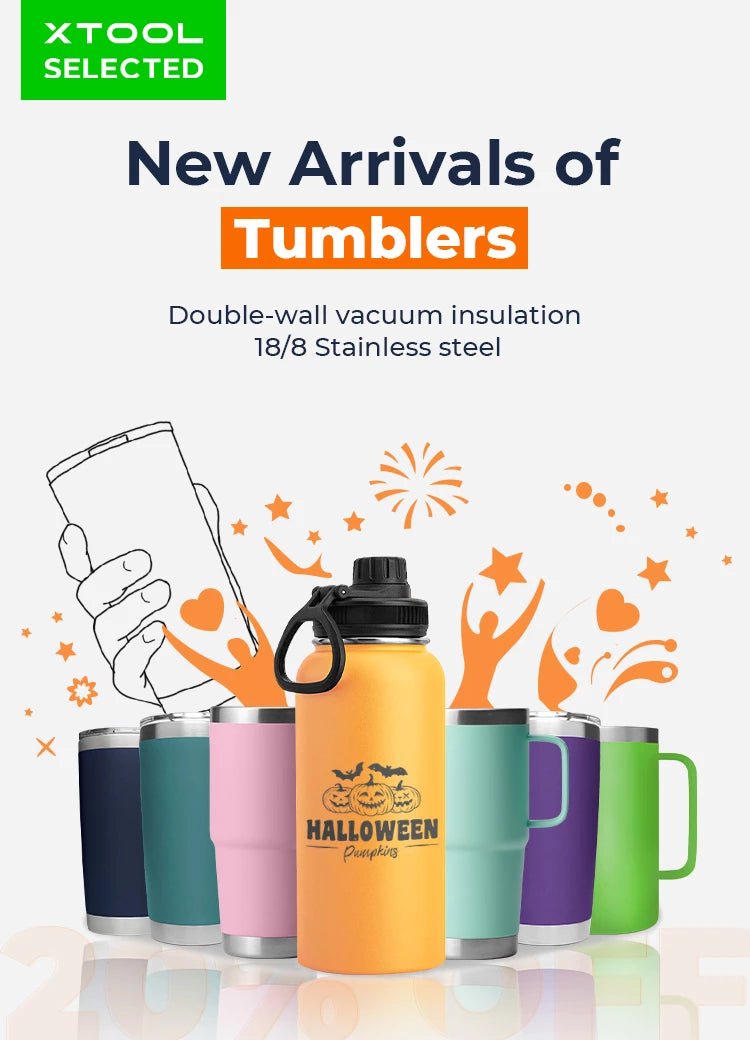 How to Make Personalized Tumblers: Top Two Methods - xTool