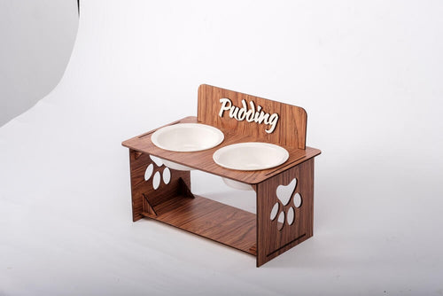 woodworking projects that sell: pet bowl holders