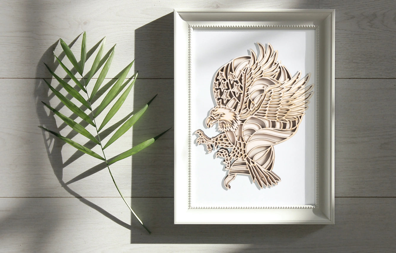 laser cutting wall art